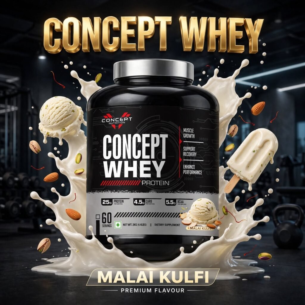 Concept Whey (Malai Kulfi)